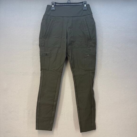 Athleta Pants - EUC Athleta Headlands Hybrid High Rise Cargo Leggings Women's 4 Olive Green EUC